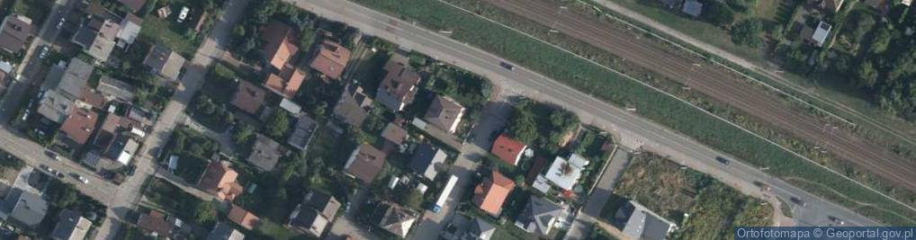 Zdjęcie satelitarne Saperów ul.