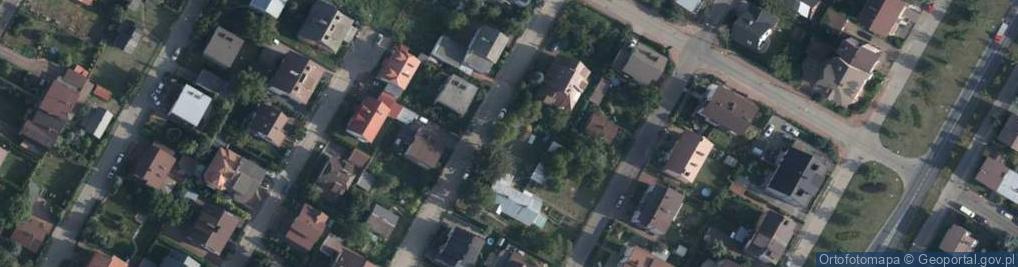 Zdjęcie satelitarne Saperów ul.