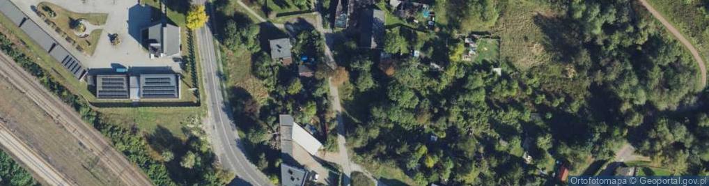 Zdjęcie satelitarne Sadzawki ul.