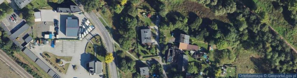 Zdjęcie satelitarne Sadzawki ul.