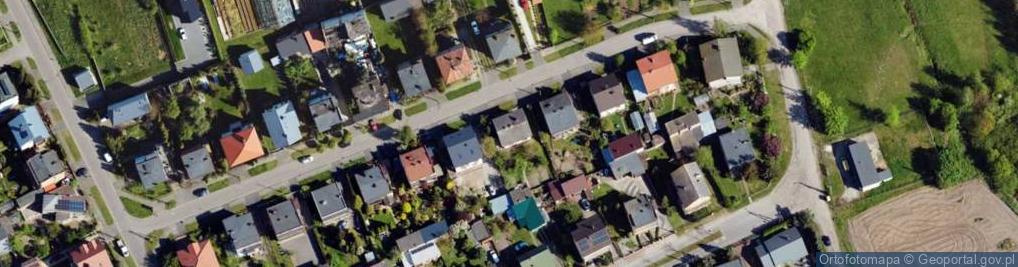 Zdjęcie satelitarne Sąsiedzka ul.