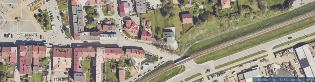 Zdjęcie satelitarne Sanocka ul.