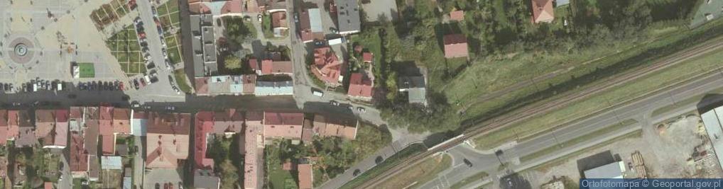 Zdjęcie satelitarne Sanocka ul.