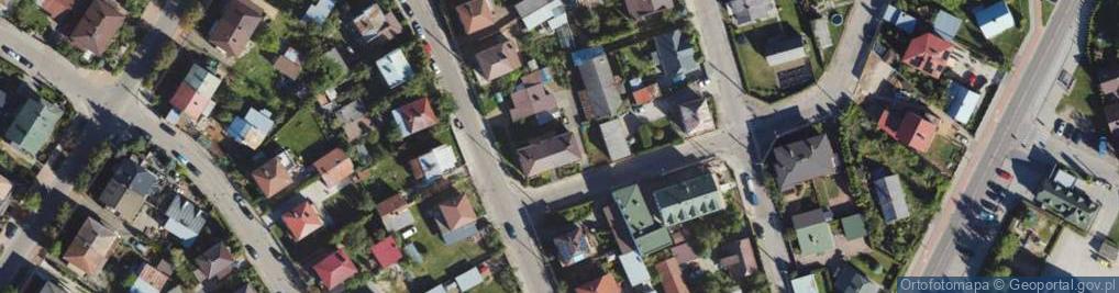 Zdjęcie satelitarne Saperska ul.