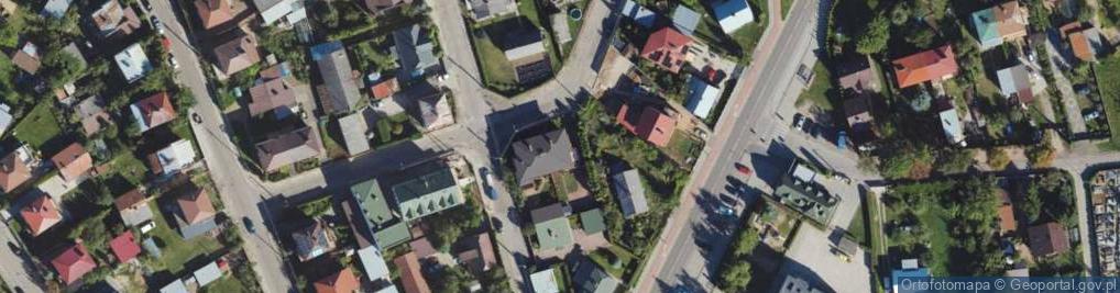 Zdjęcie satelitarne Saperska ul.