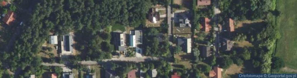 Zdjęcie satelitarne Saperska ul.