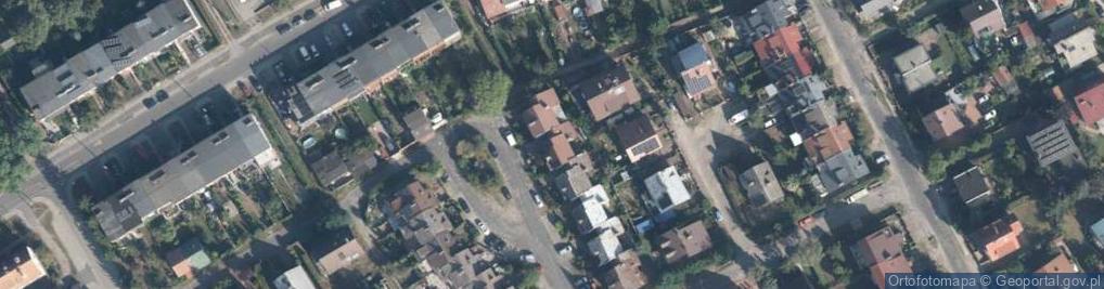 Zdjęcie satelitarne Sarajewska ul.