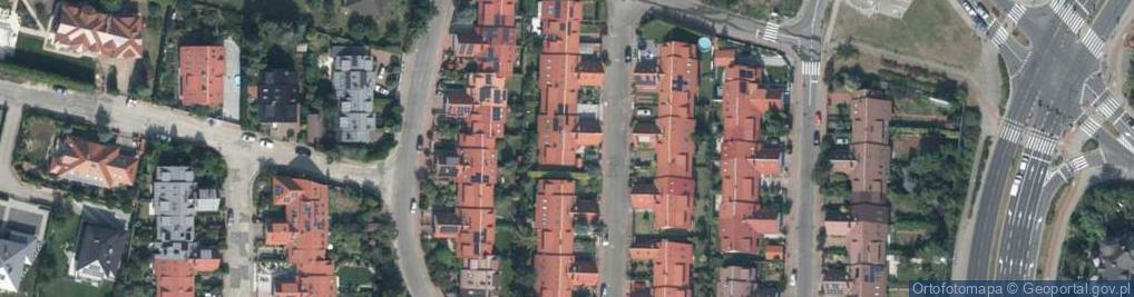 Zdjęcie satelitarne Sądecka ul.