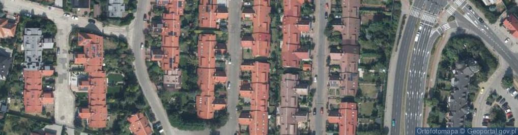 Zdjęcie satelitarne Sądecka ul.