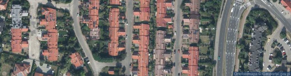 Zdjęcie satelitarne Sądecka ul.