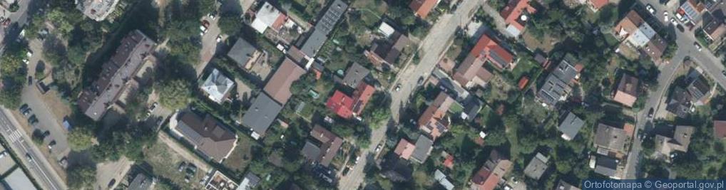 Zdjęcie satelitarne Sandomierska ul.