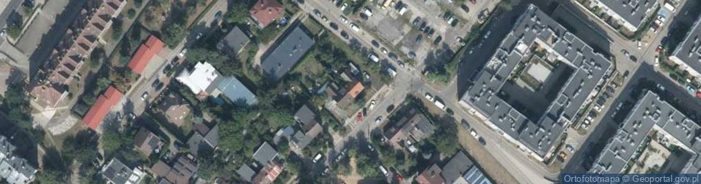 Zdjęcie satelitarne Sandomierska ul.