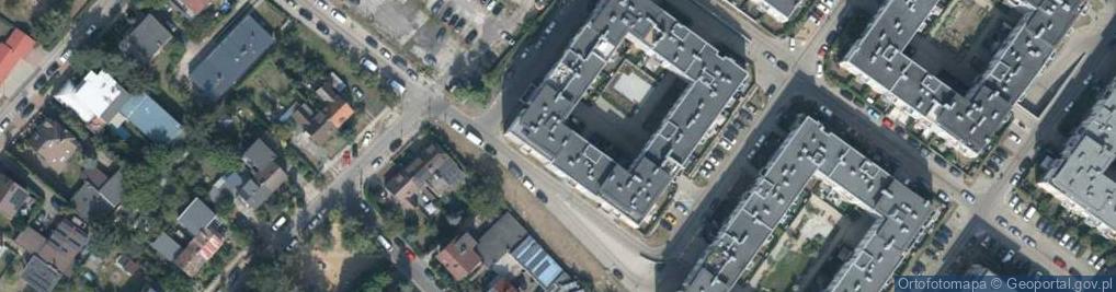 Zdjęcie satelitarne Sandomierska ul.