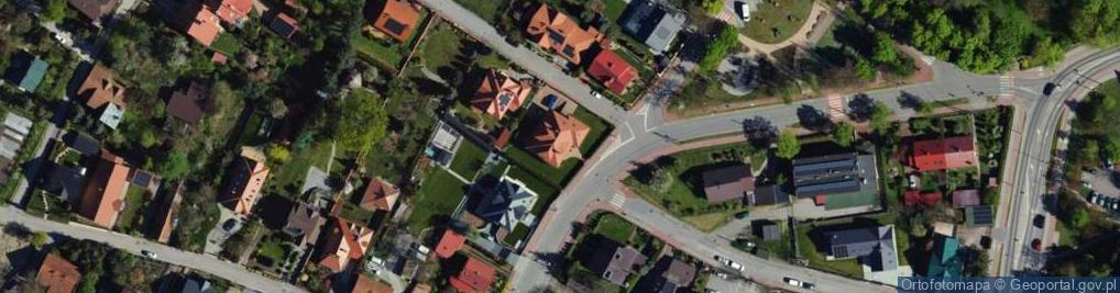 Zdjęcie satelitarne Sandomierska ul.