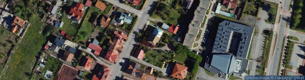 Zdjęcie satelitarne Sandomierska ul.
