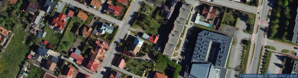 Zdjęcie satelitarne Sandomierska ul.