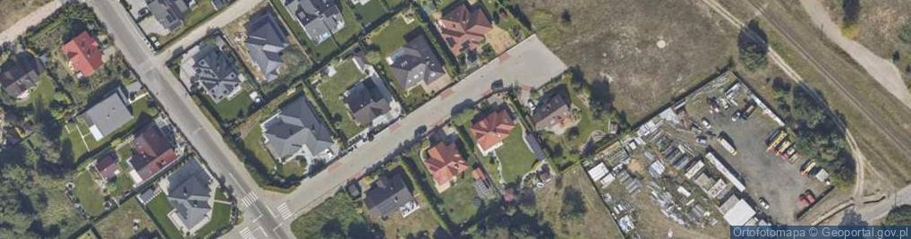 Zdjęcie satelitarne Sanocka ul.