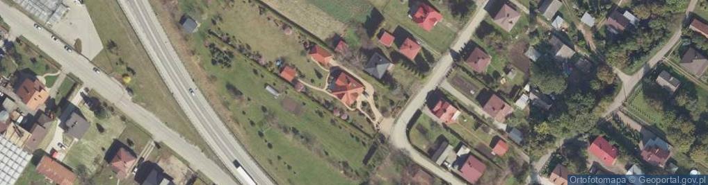 Zdjęcie satelitarne Sanowa ul.