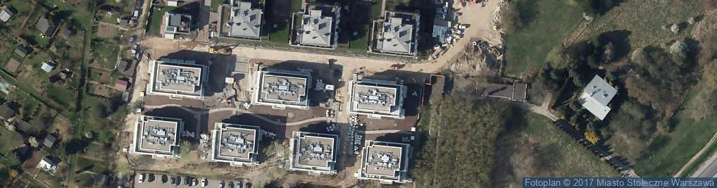 Zdjęcie satelitarne Santocka ul.
