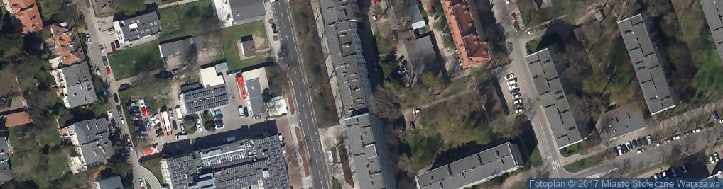 Zdjęcie satelitarne Saska ul.