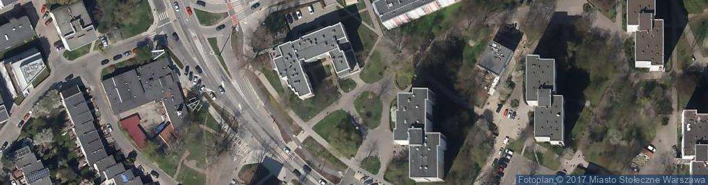 Zdjęcie satelitarne Saska ul.