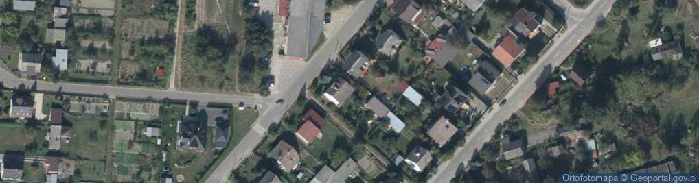 Zdjęcie satelitarne Saska ul.