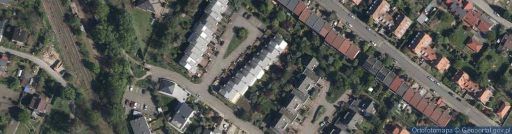 Zdjęcie satelitarne Sarajewska ul.
