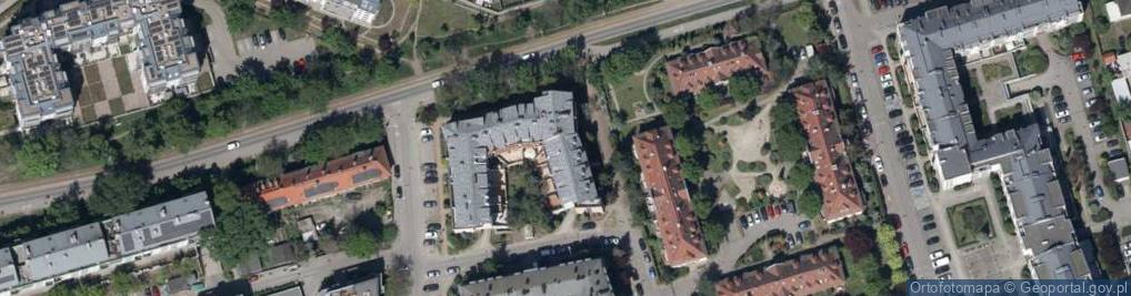Zdjęcie satelitarne Sąsiedzka ul.
