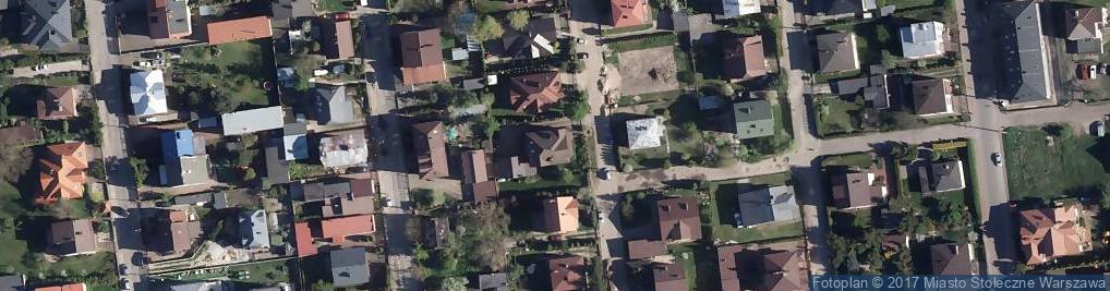 Zdjęcie satelitarne Saperów ul.