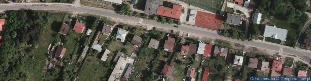 Zdjęcie satelitarne Sandomierska ul.