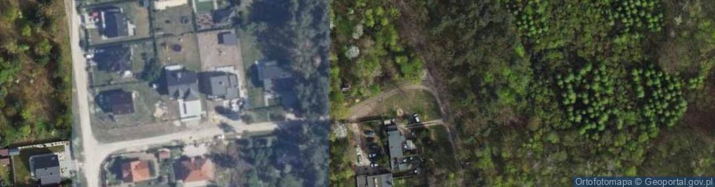Zdjęcie satelitarne Sasanek ul.