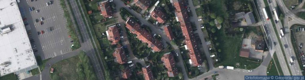 Zdjęcie satelitarne Sąsiedzka ul.