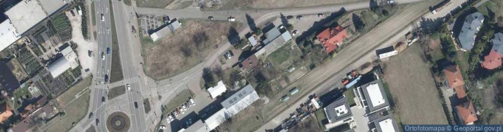 Zdjęcie satelitarne Ścienna ul.