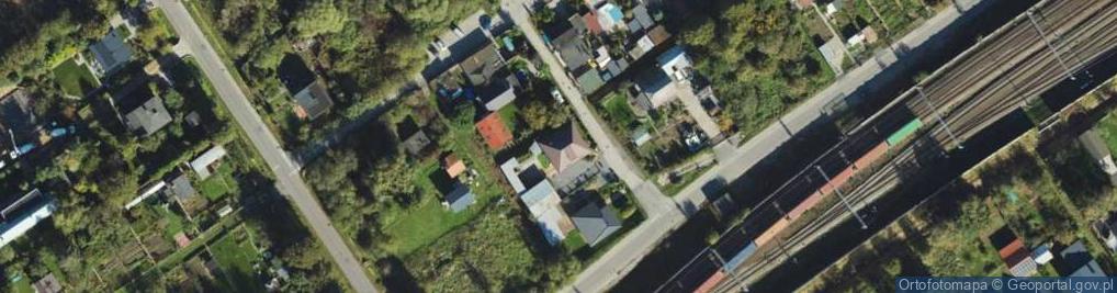 Zdjęcie satelitarne Ścieżki ul.