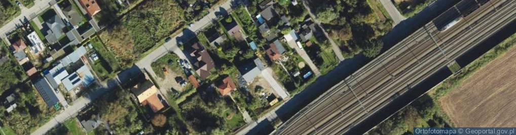 Zdjęcie satelitarne Ścieżki ul.