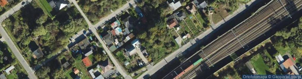 Zdjęcie satelitarne Ścieżki ul.