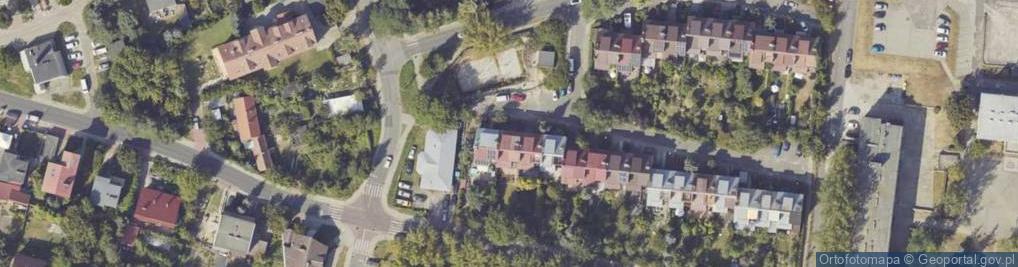 Zdjęcie satelitarne Sczanieckiej Emilii ul.