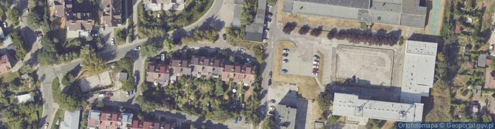 Zdjęcie satelitarne Sczanieckiej Emilii ul.