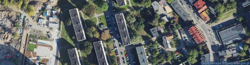 Zdjęcie satelitarne Ścigały Franciszka, ks. ul.