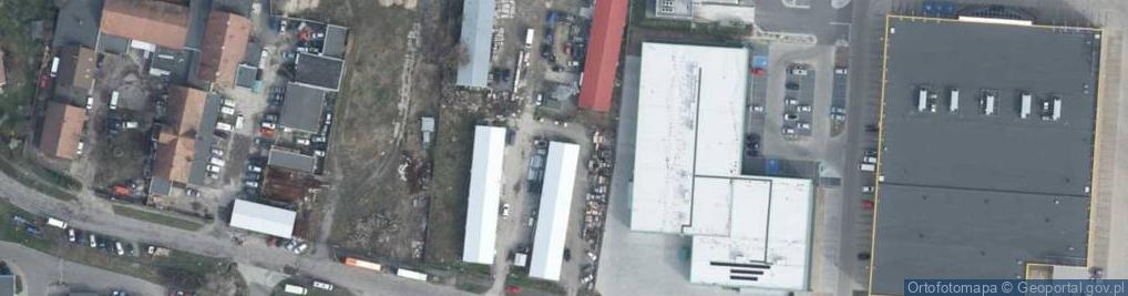 Zdjęcie satelitarne Ścinawska ul.