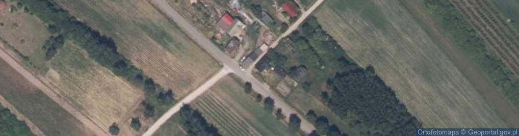 Zdjęcie satelitarne Ścieki ul.