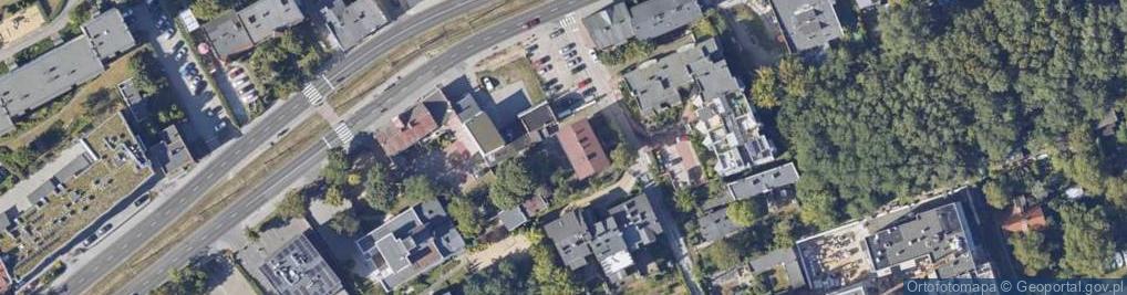 Zdjęcie satelitarne Ścieżka Szkolna ul.