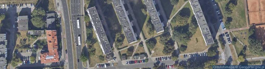 Zdjęcie satelitarne Sczanieckiego Michała ul.