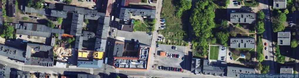 Zdjęcie satelitarne Senatorska ul.