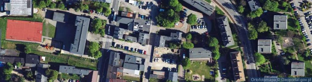 Zdjęcie satelitarne Senatorska ul.