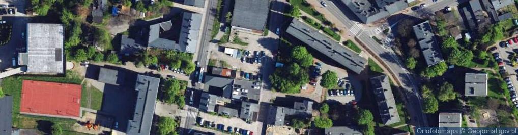 Zdjęcie satelitarne Senatorska ul.