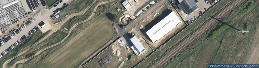 Zdjęcie satelitarne Serwisowa ul.