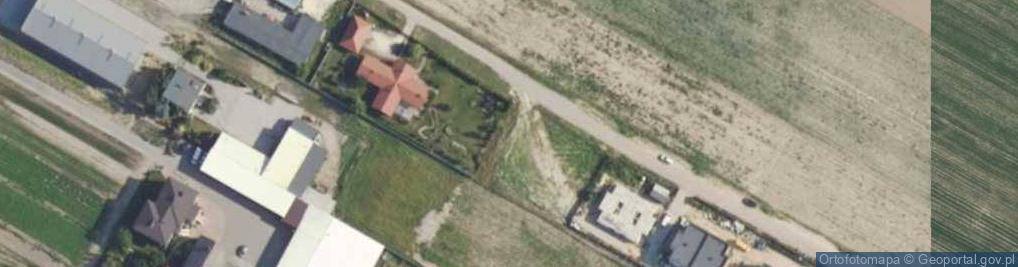 Zdjęcie satelitarne Sekretna ul.