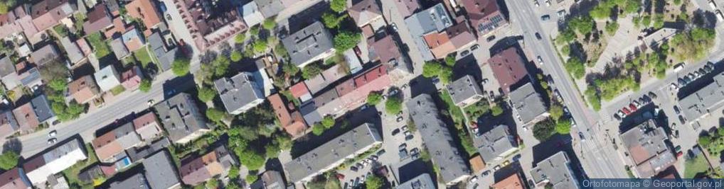 Zdjęcie satelitarne Senatorska ul.