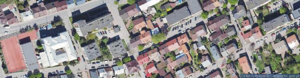 Zdjęcie satelitarne Senatorska ul.